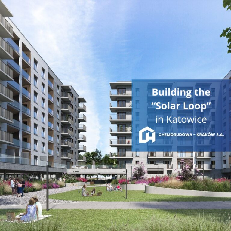 We are building the “Solar Loop” housing estates in Katowice