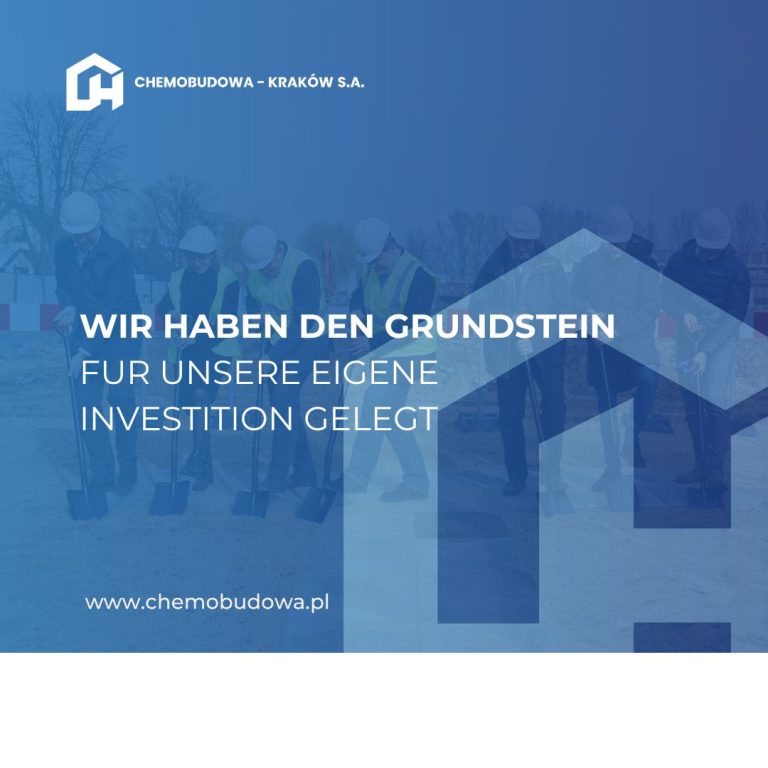 Wir haben den Grundstein für unsere eigene Investition gelegt!